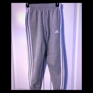 Adidas Boys Gray Sweatpants